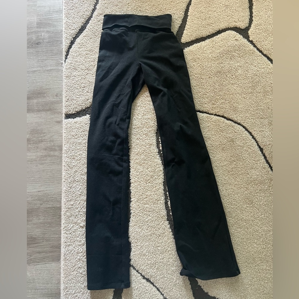 Skims outdoor fold over pant in washed onyx